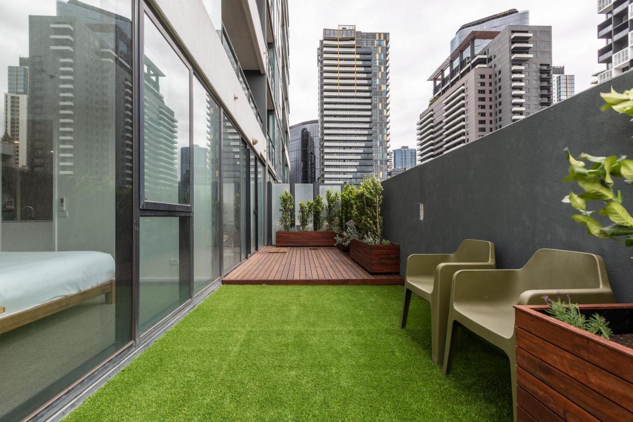 Southbank City View Terrace Apartment Melbourne Exterior photo